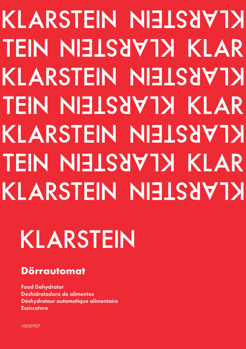 Klarstein 10031937 manual