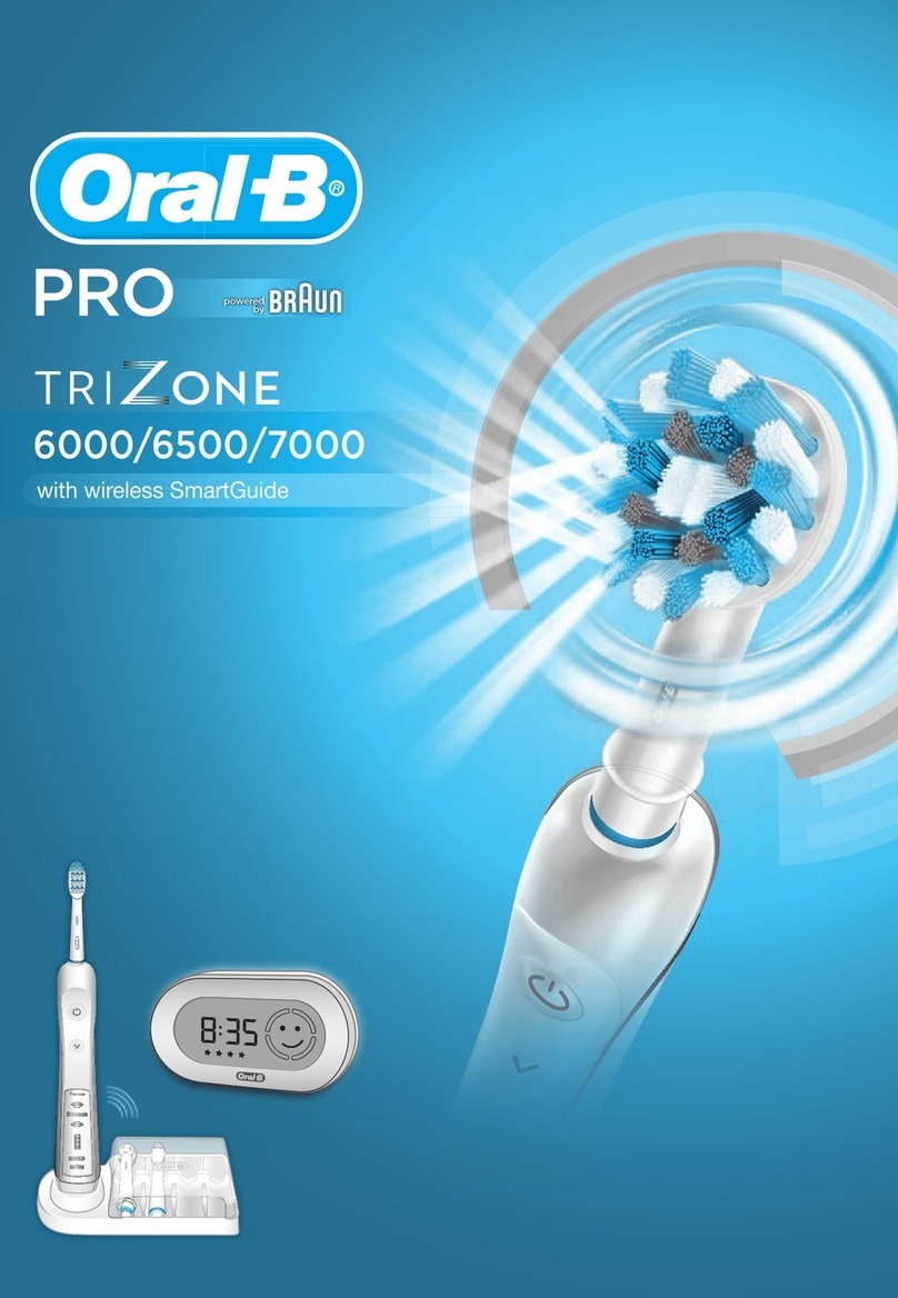 Braun Oral-B Pro Trizone 6000 manual