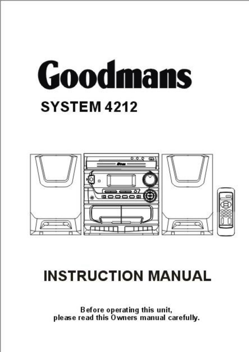 Goodmans 4212 instruction manual