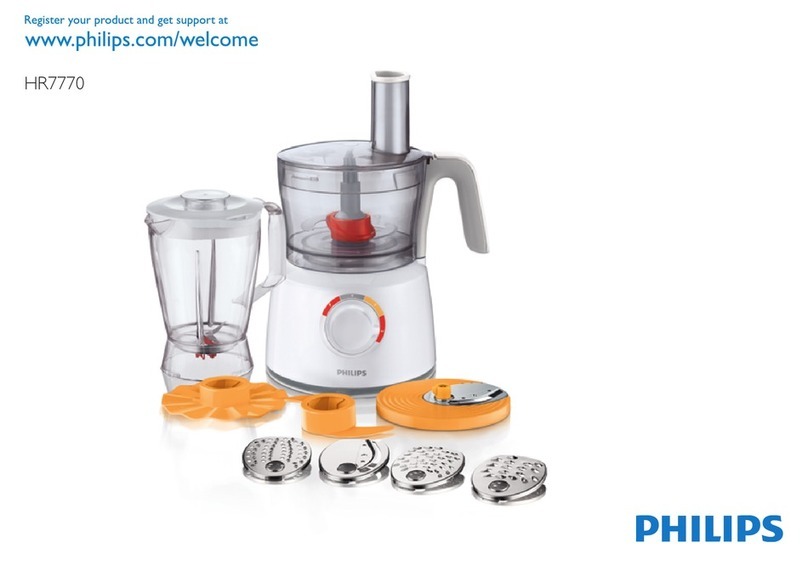 Philips HR7770 manual