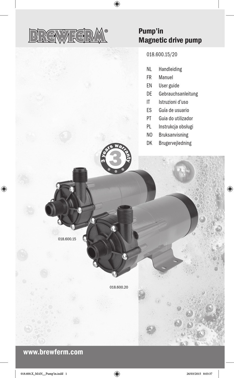 BREWFERM Pump'in 018.600.15 user guide