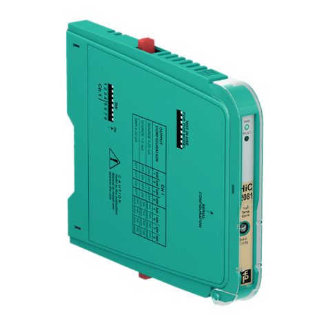 Pepperl+Fuchs HiC2081 User manual