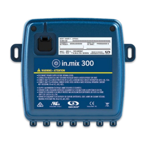 Gecko in.mix 300 Series Tech book Gecko in.mix 300 Series Tech book