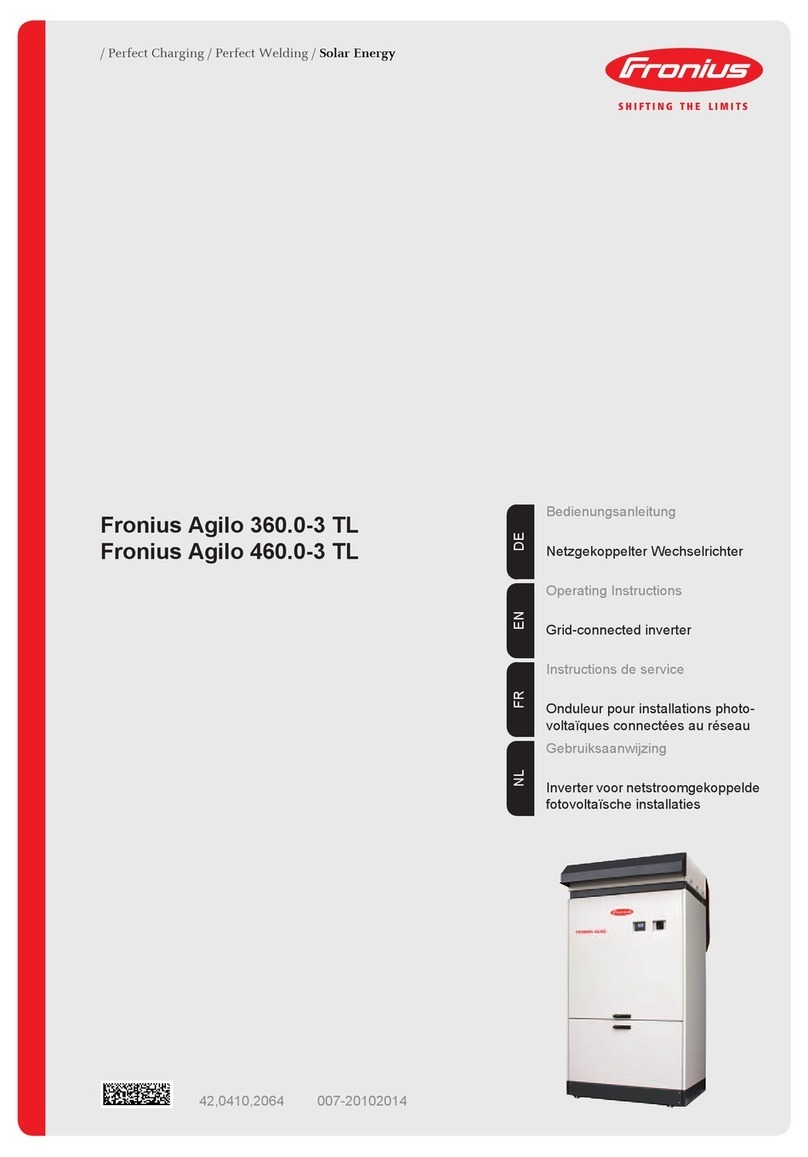 FRONIUS Fronius Agilo 360.0-3 TL operating instructions FRONIUS Fronius Agilo 360.0-3 TL operating instructions