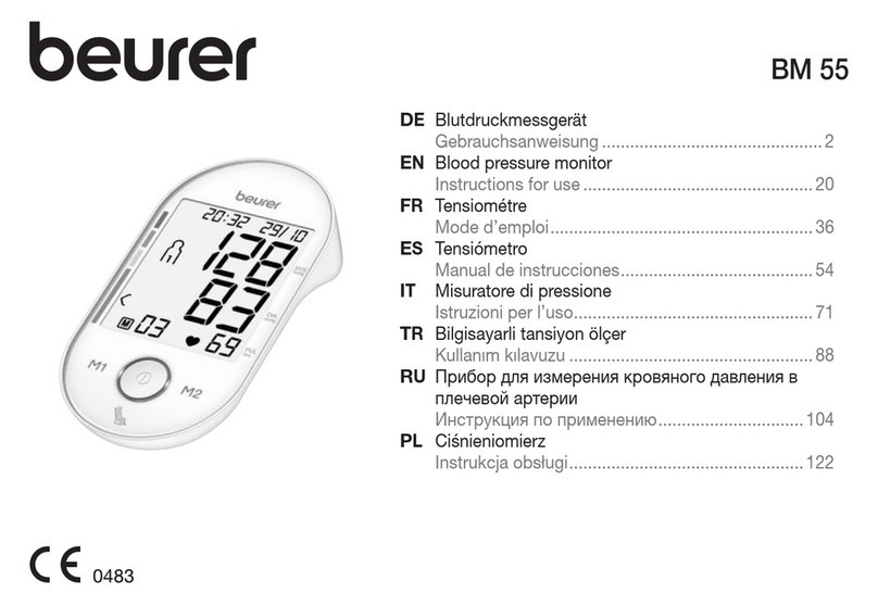 Beurer BM 55 User manual