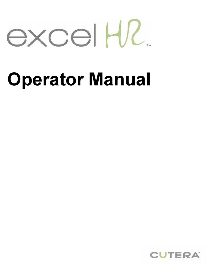 Cutera Excel HR User manual