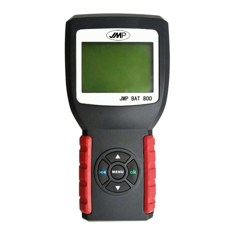 JMP BAT800 Instruction booklet