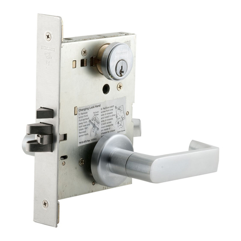 Schlage L9000 Series installation instructions