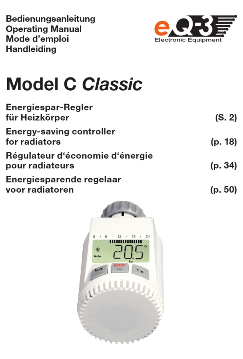 EQ3 C Classic operating manual