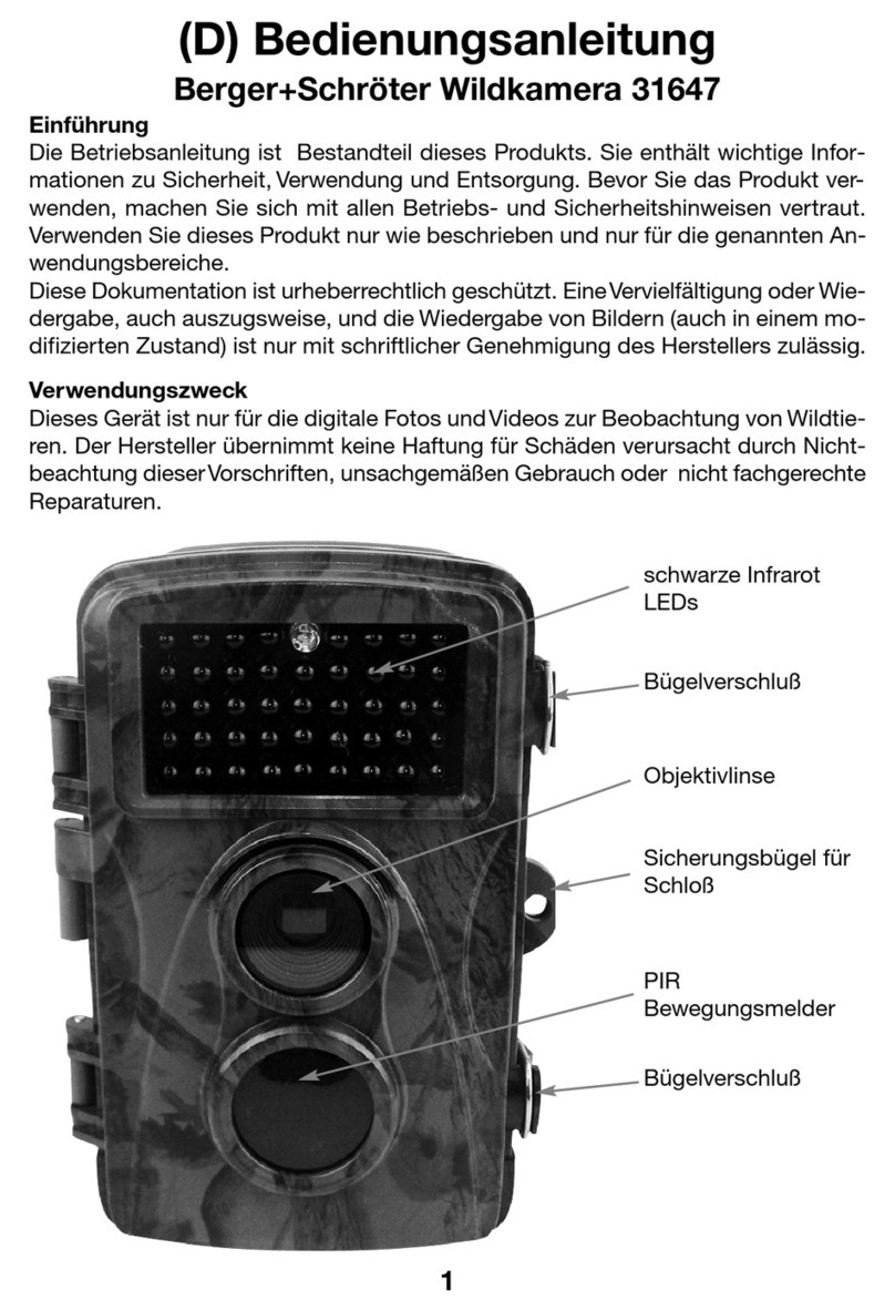 Berger + Schröter 31647 User manual