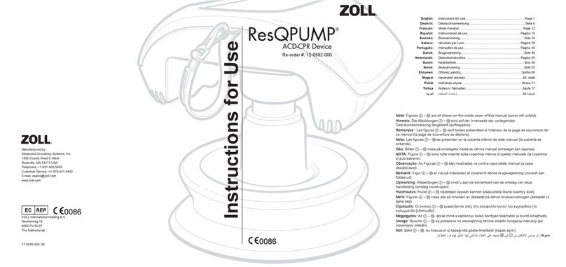 ZOLL ResQPUMP User manual