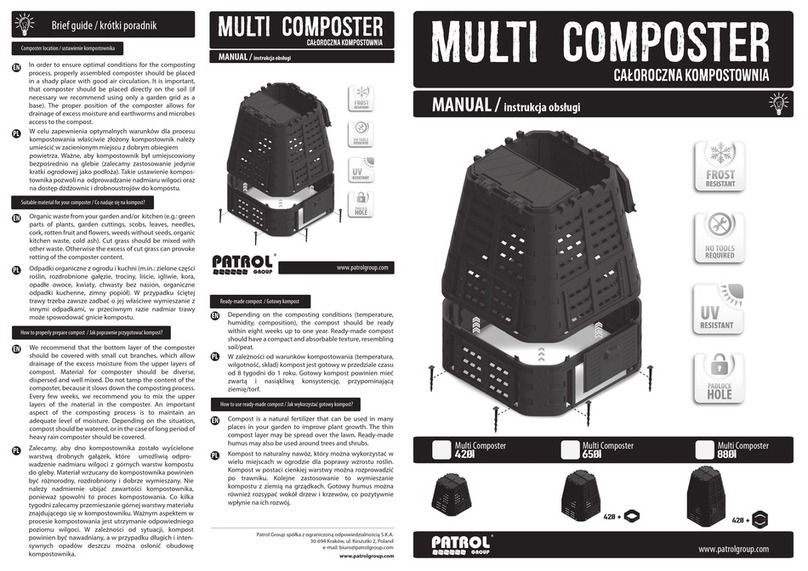 Patrol Group 420I manual