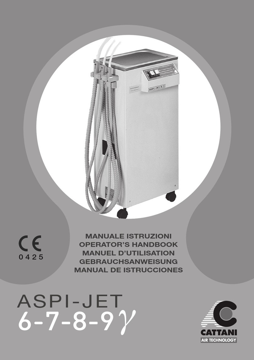 Cattani ASPI-JET 6 Operator's handbook