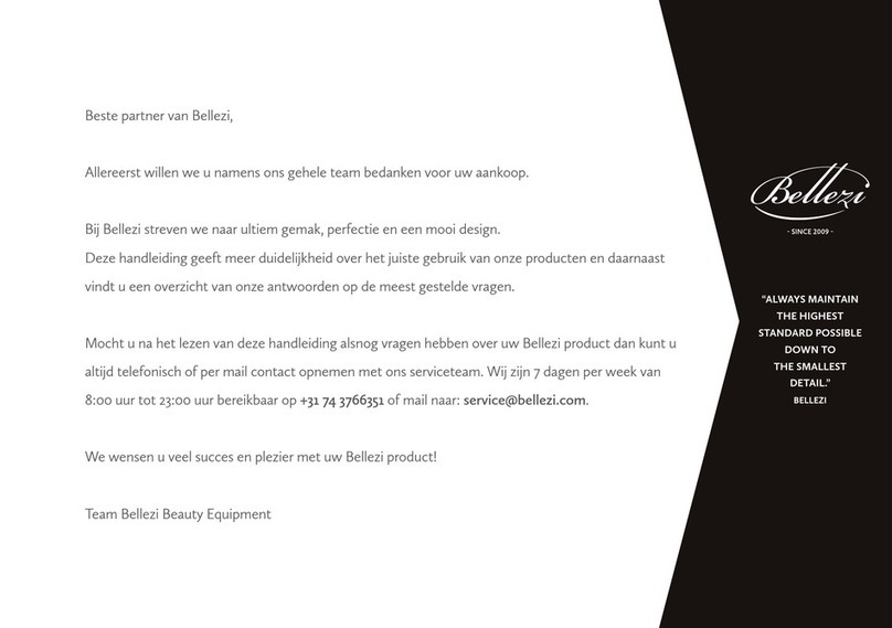 Bellezi Premio user manual