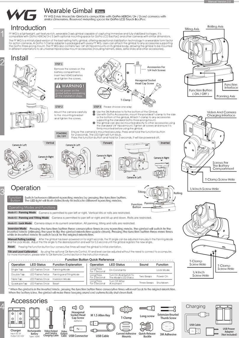 Feiyu FY WG User manual