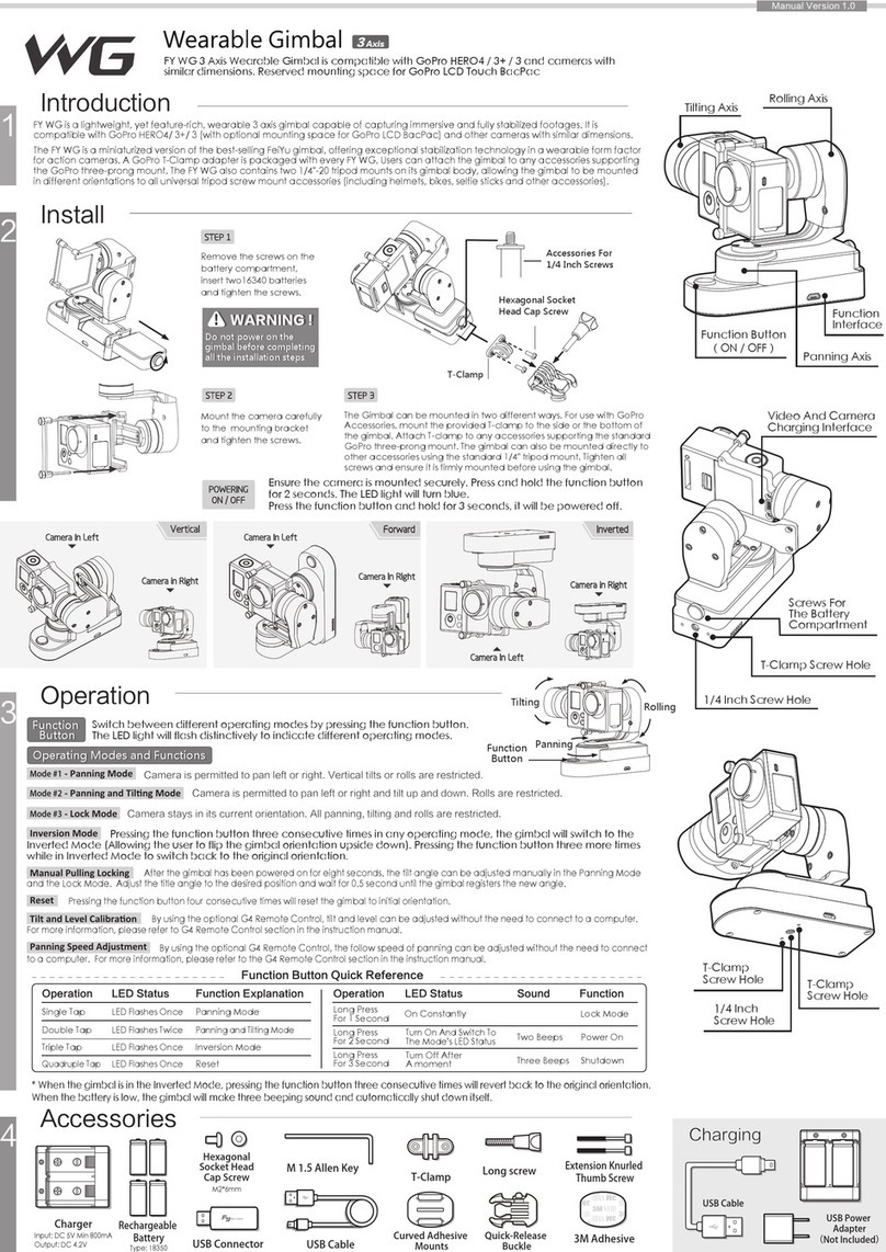 Feiyu FY WG User manual