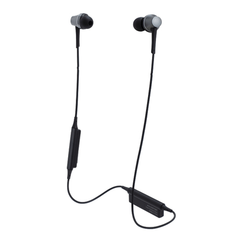 Audio Technica ATH-CKR55BT quick start guide