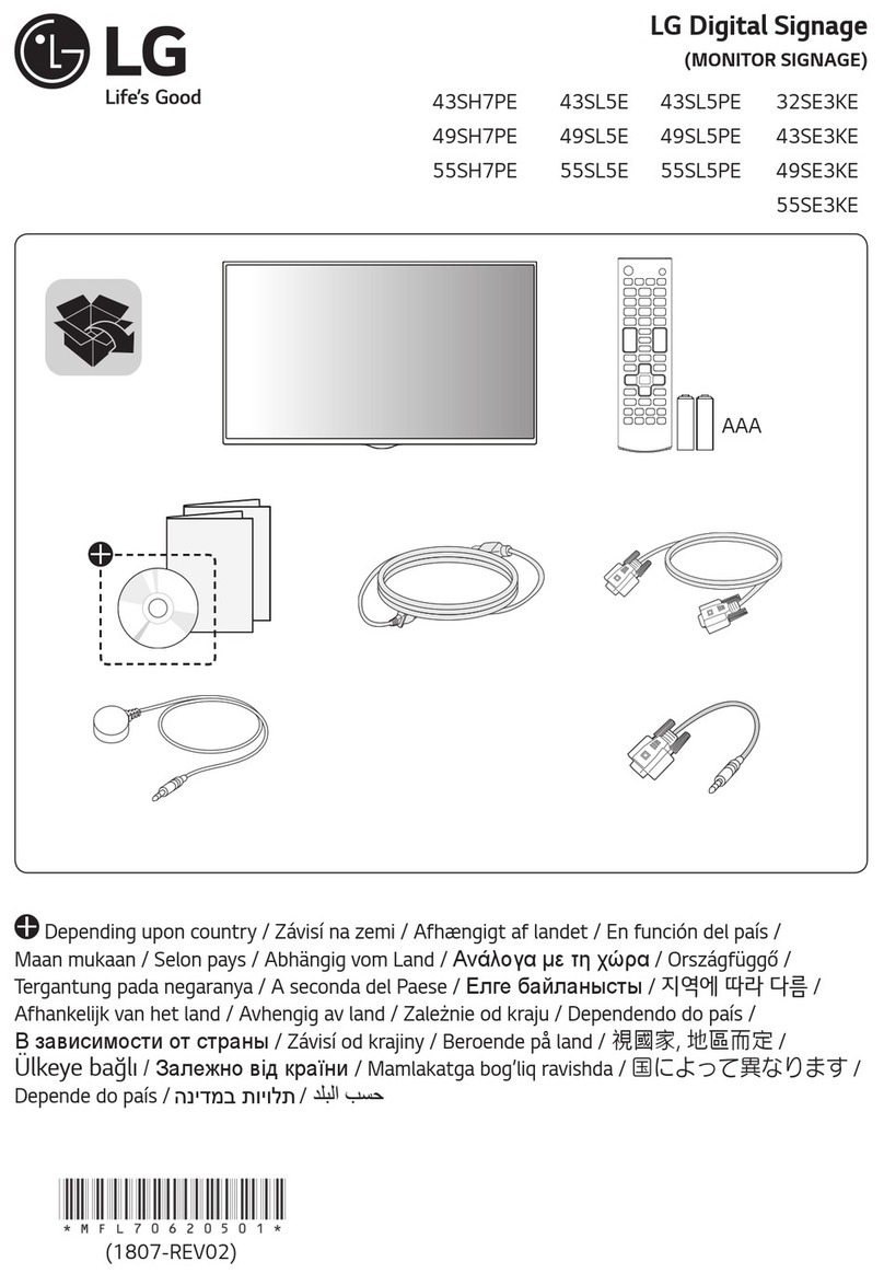 LG 43SH7PE User manual