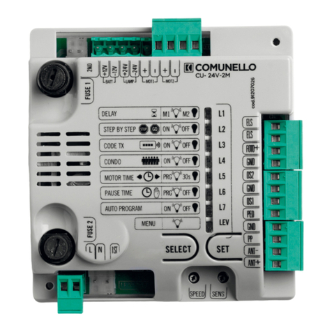 Comunello CU-24V-2M Installation and user manual