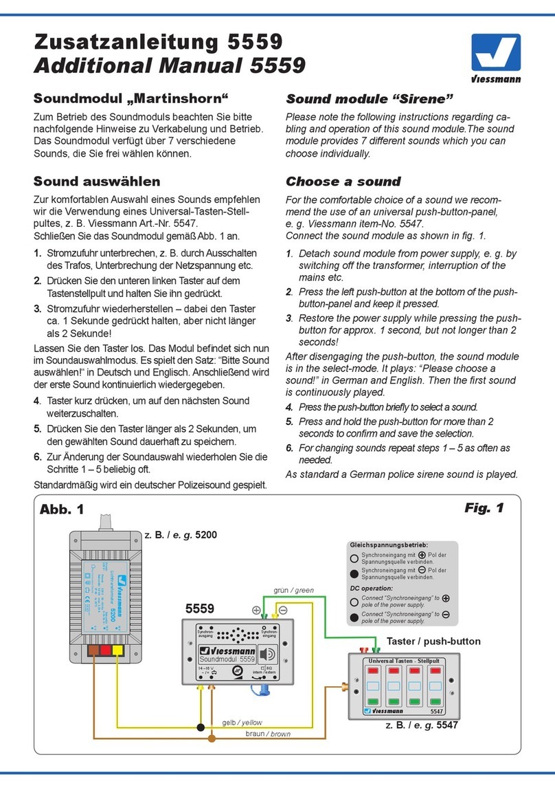 Viessmann 5559 Additional manual