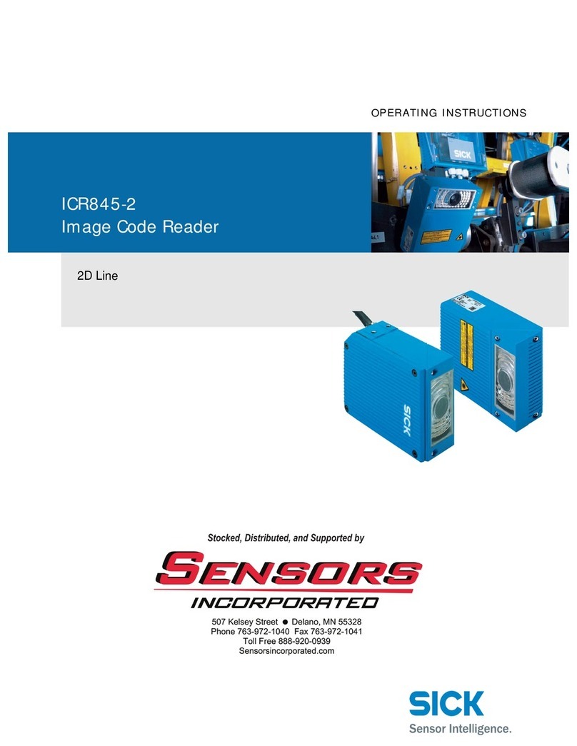 SICK ICR845-2 User manual
