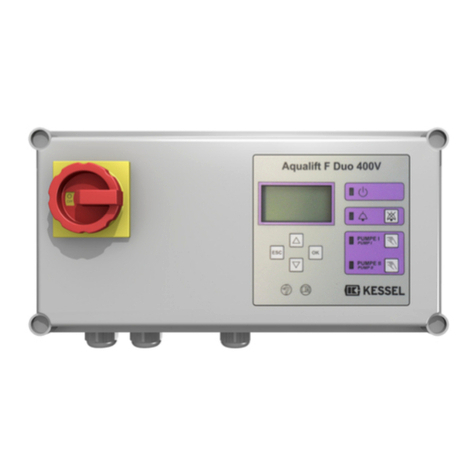 Kessel Aqualift F Comfort 400V Series Owner's manual