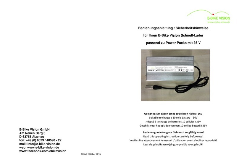 e-bike vision WKC024420070 operating instructions e-bike vision WKC024420070 operating instructions
