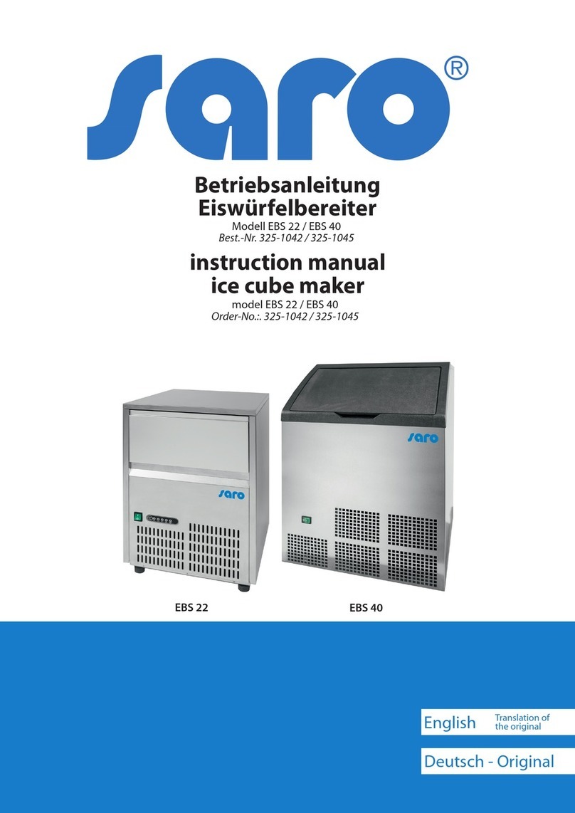 saro EBS 22 instruction manual
