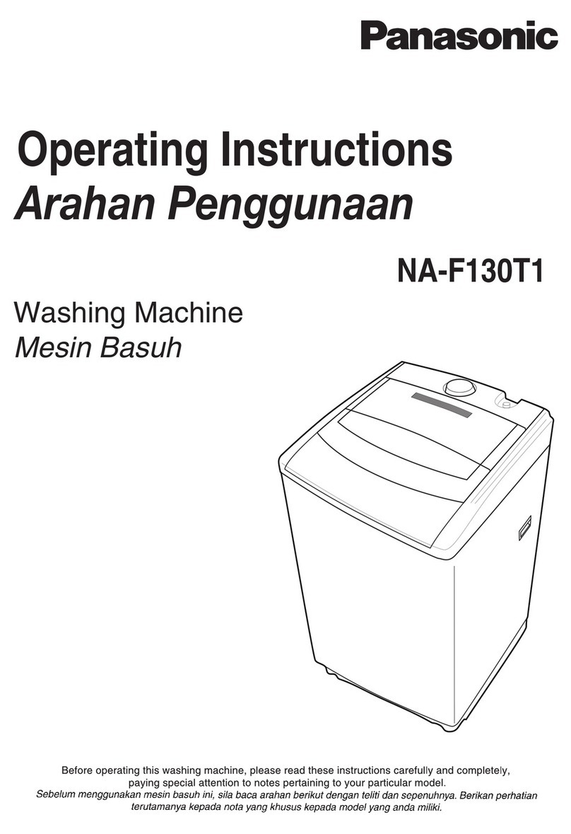 Panasonic NA-F130T1 operating instructions