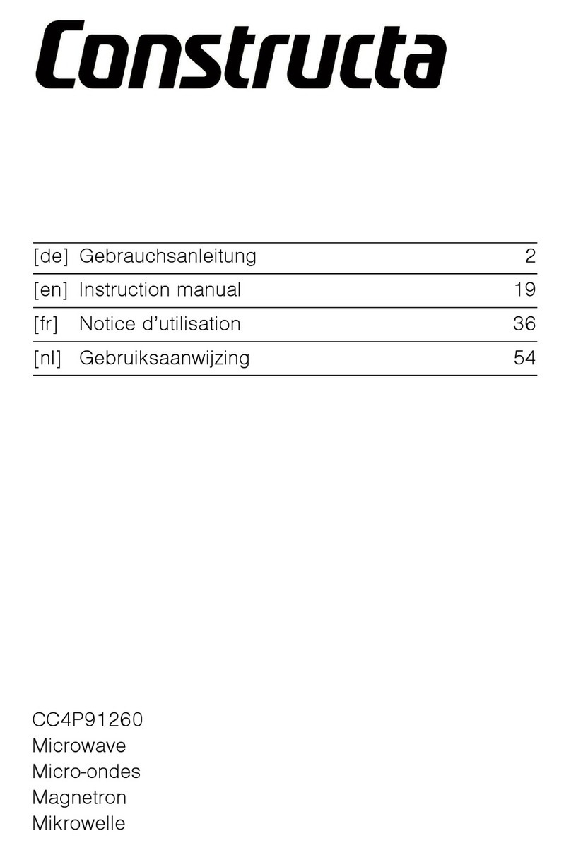 CONSTRUCTA CC4P91260 User manual