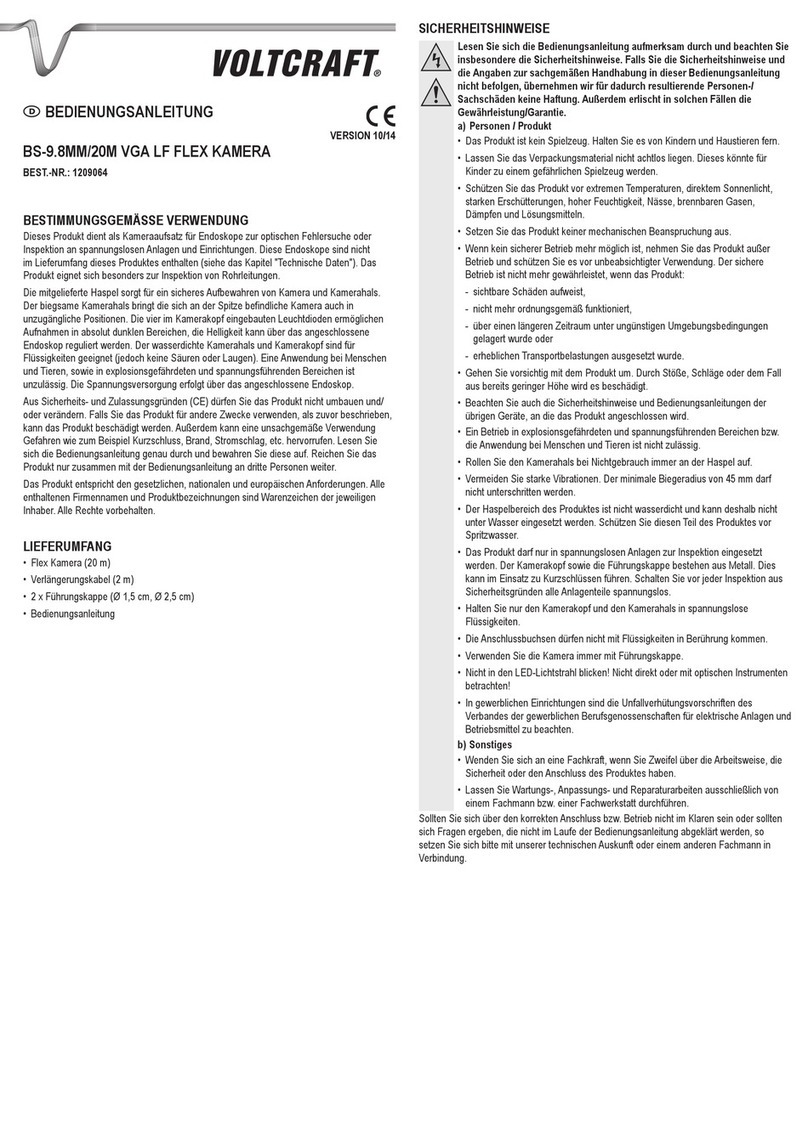 VOLTCRAFT 1209064 operating instructions