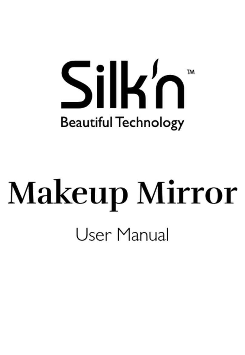 Silk'n Makeup Mirror M60033AB00-NL user manual