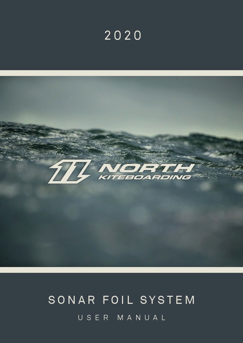 North Kiteboarding 2020 SONAR FOIL SYSTEM User manual