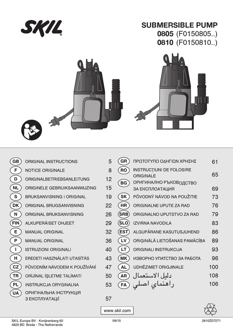 Skil 0805 Original instructions Skil 0805 Original instructions