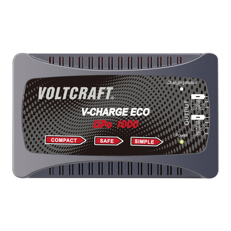 VOLTCRAFT V-CHARGE ECO LIPO 1000 operating instructions
