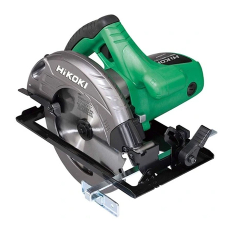 Hitachi Koki C 6BU Handling instructions
