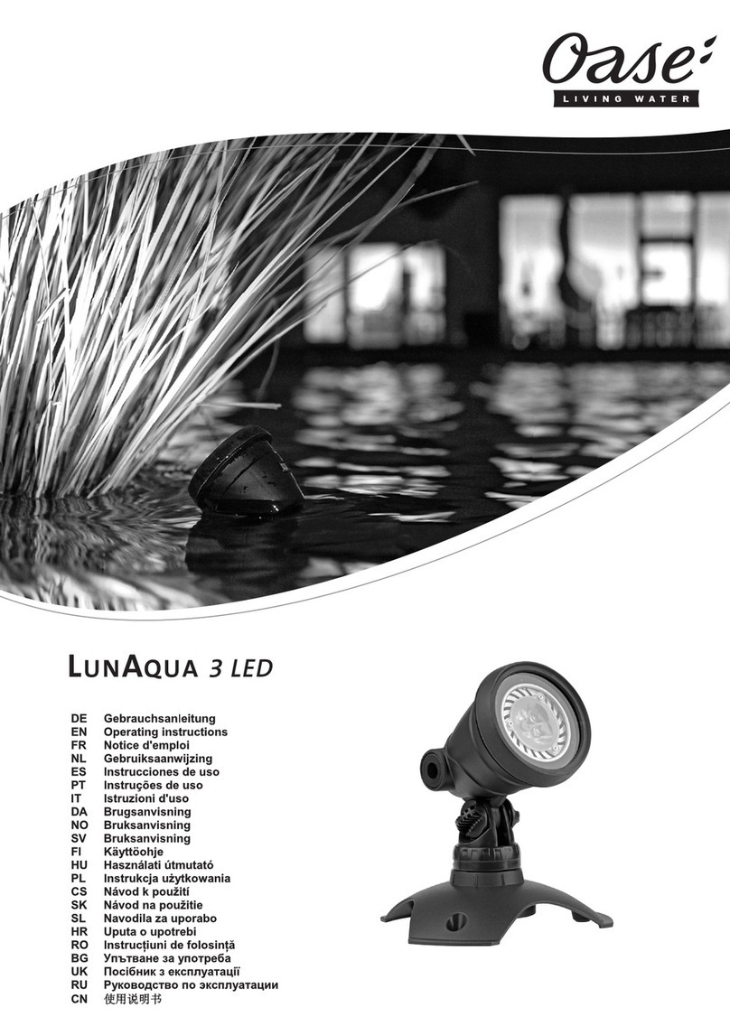 Oase LunAqua 3 LED operating instructions