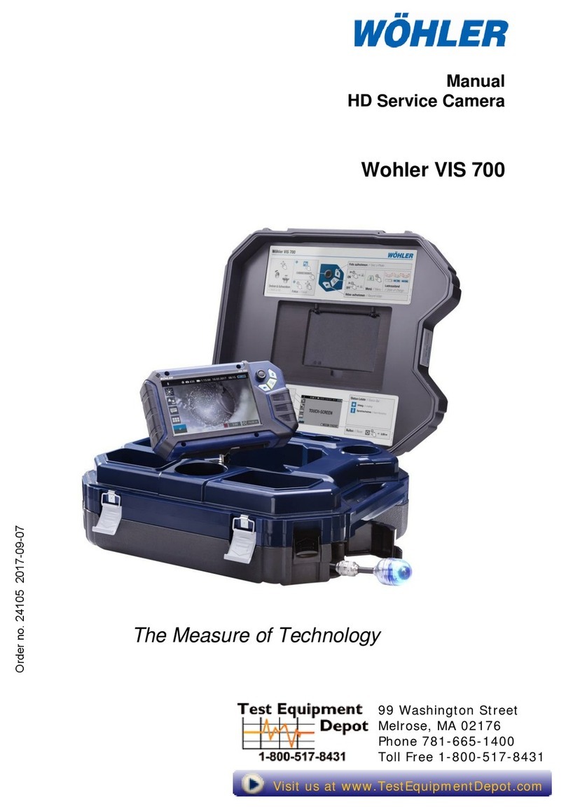 Wohler VIS 700 manual