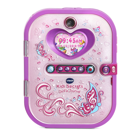 V-tech Kidi Secrets Selfie Journal Series Assembly Instructions