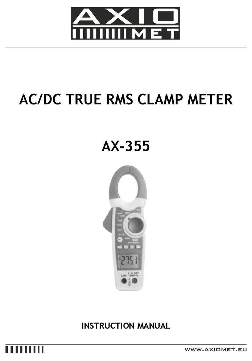 Axio MET AX-355 instruction manual Axio MET AX-355 instruction manual
