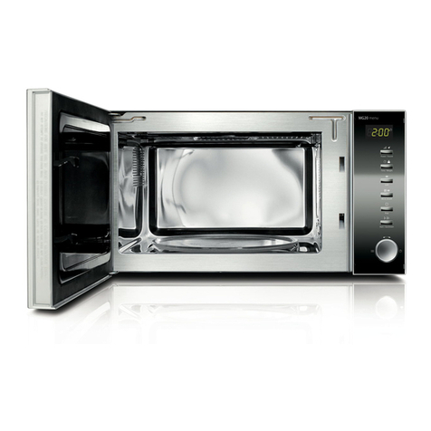 Caso MG 20 Menu Original operating manual