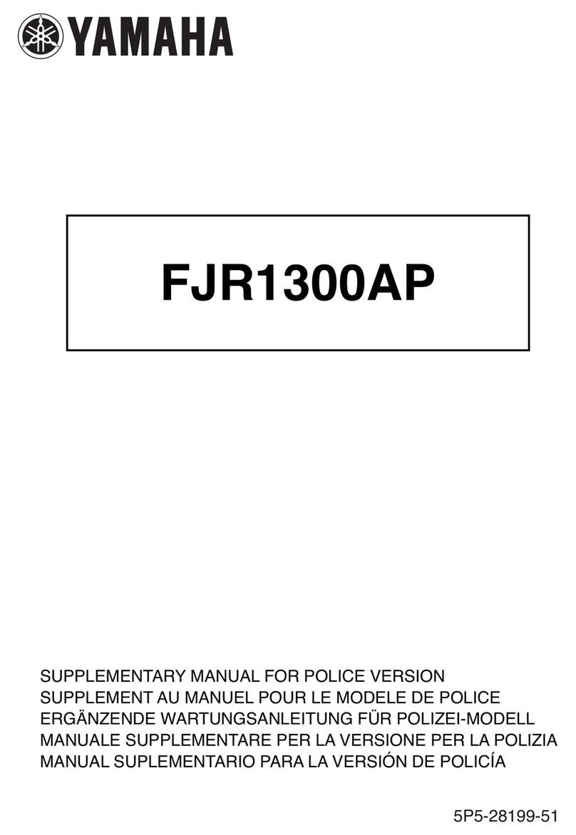 Yamaha FJR1300AP Instructions and recipes