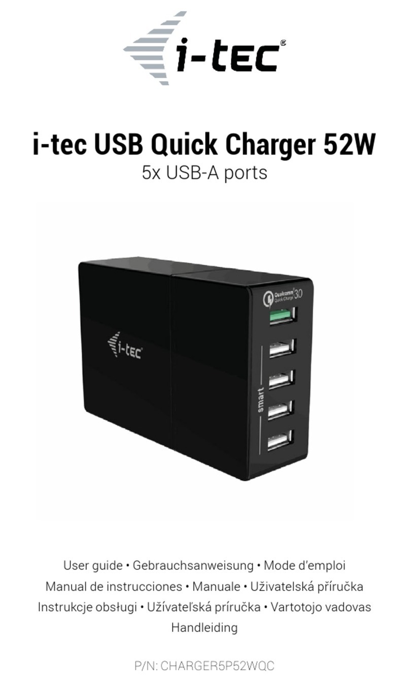 Itec CHARGER5P52WQC user guide