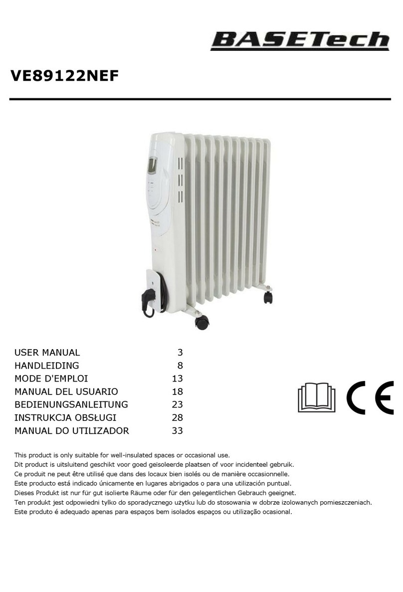 BASETech VE89122NEF User manual