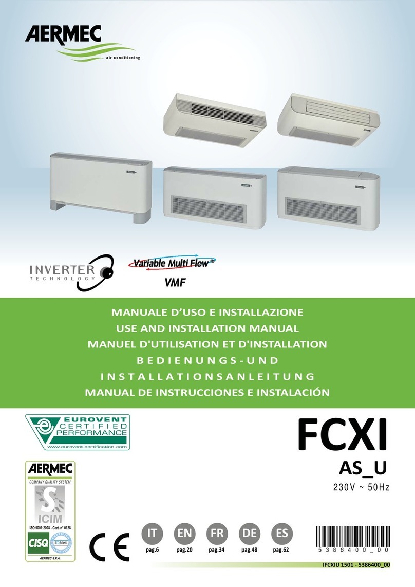 AERMEC FCXI Series Technical specifications