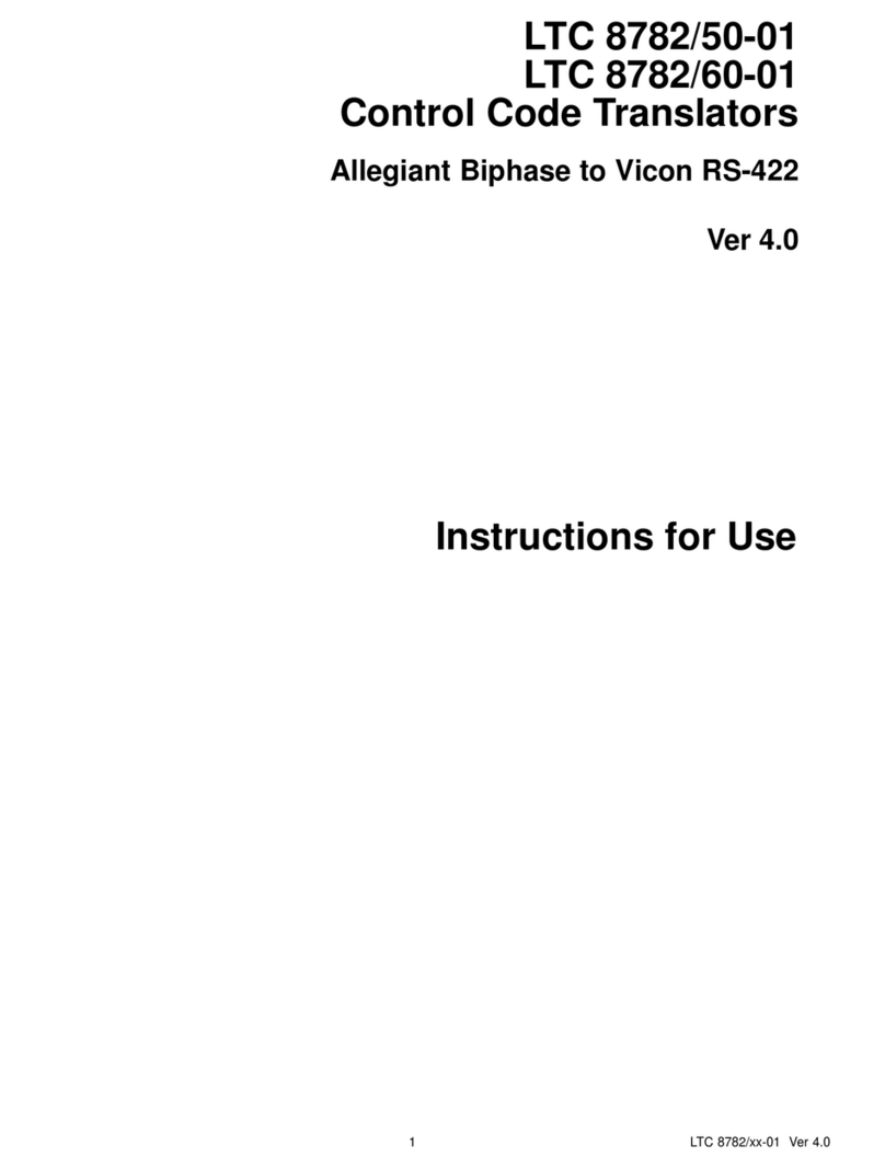 Bosch LTC 8782 Series Instructions for use