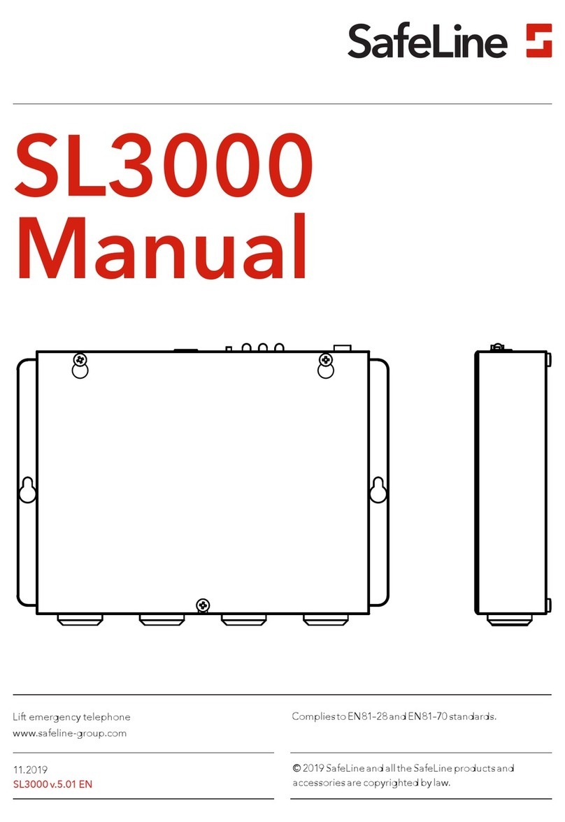 Safeline SL3000 manual