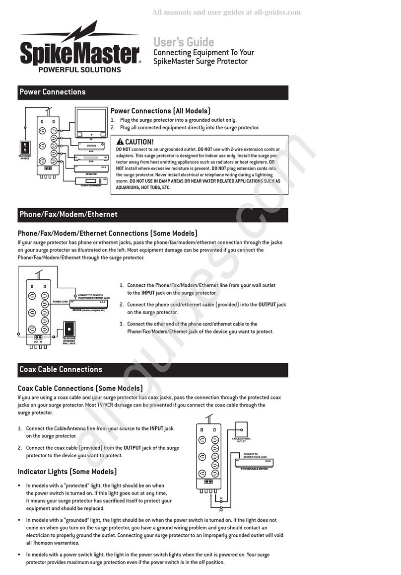 Technicolor - Thomson SpikeMaster user guide