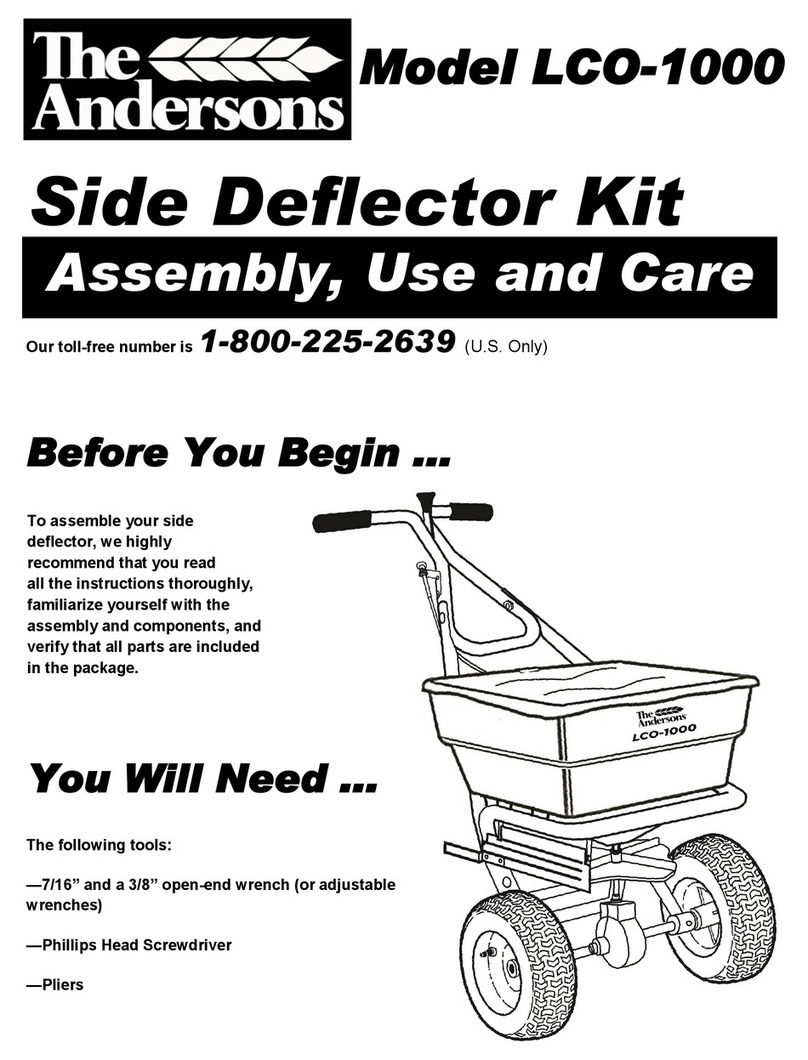 The Andersons LCO-1000 Assembly, use and care