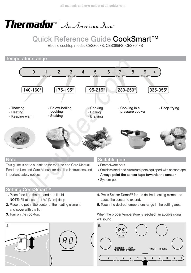 Thermador CookSmart CES366FS User manual
